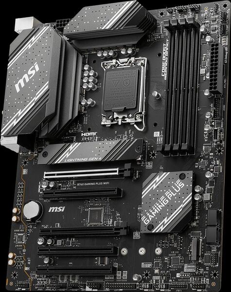 【動作確認済PC3点セット】i5 13400f + b760 gaming plus wifi + コルセア DDR5-6000