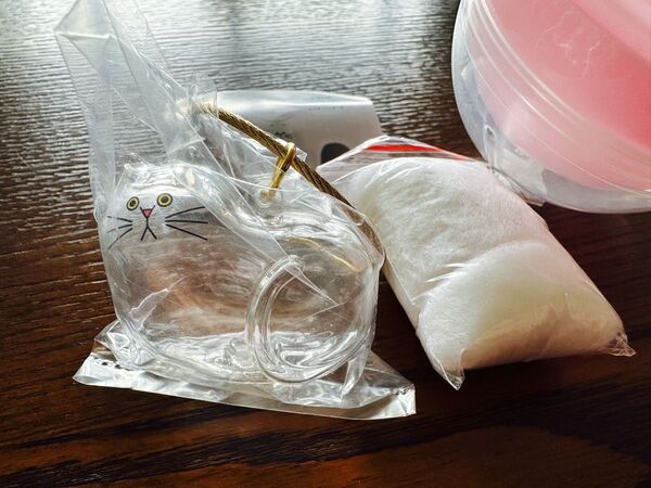 毛玉入れキーホルダー ねこガチャ ノーマル うちの子のけだまだま