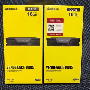 CORSAIR VENGEANCE DDR5 16GB×2枚セット 新品未開封 6000mhz