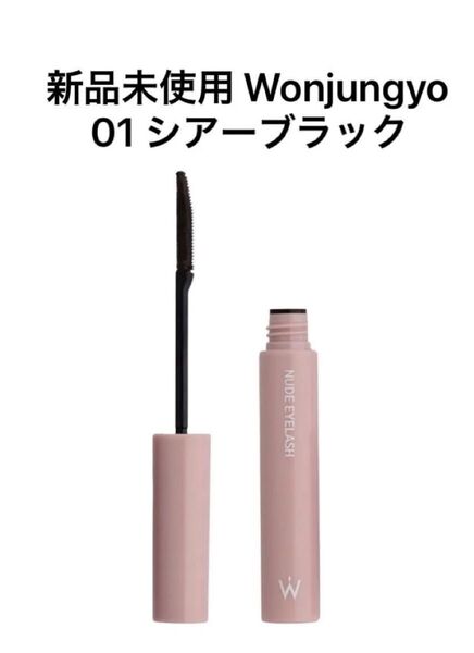 Wonjungyo ウォンジョンヨ ヌードアイラッシュ 01 シアーブラック