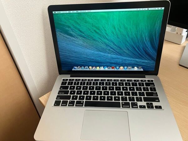 MacBook Pro 13インチ 2013 i5 16GB 500GB アンチグレアフィルム貼り付け済み