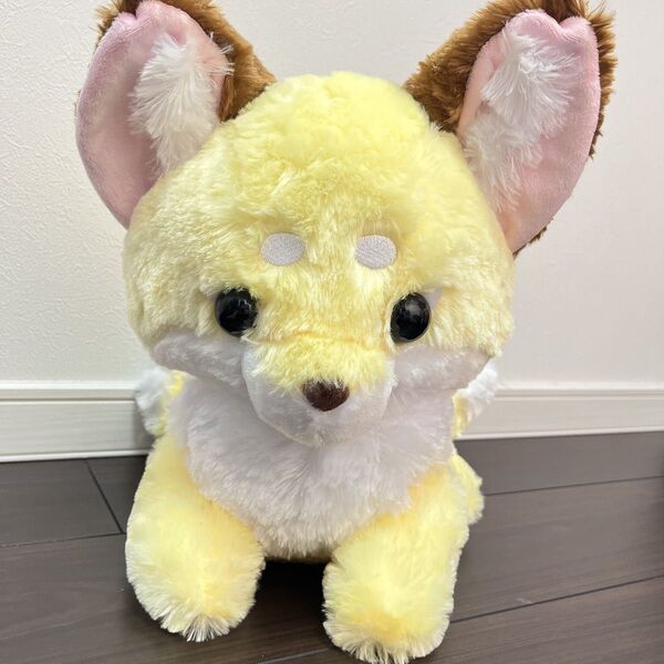 神の御前ウルトラBIGぬいぐるみ ちょコンと九尾さま キツネ こはくとう
