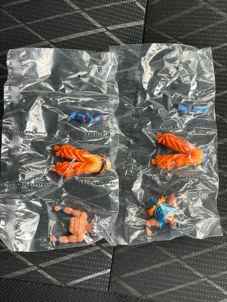 hgドラゴンボール01 goku special edition ガシャポン バンダイ 身勝手の極意と兆 2体セット