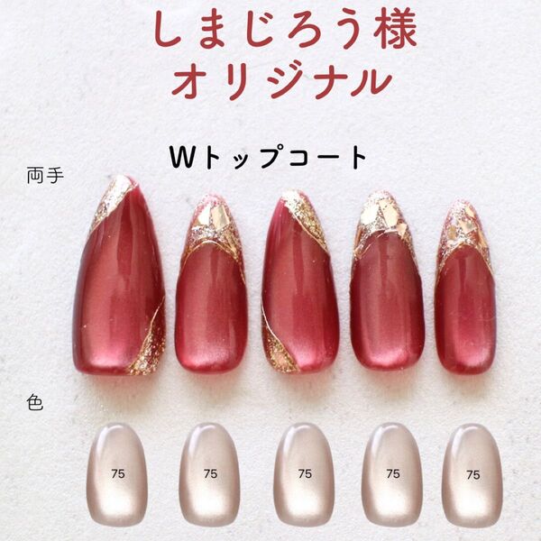 ネイルチップ マグネットネイル ニュアンスネイル 夏ネイル 大人ネイル