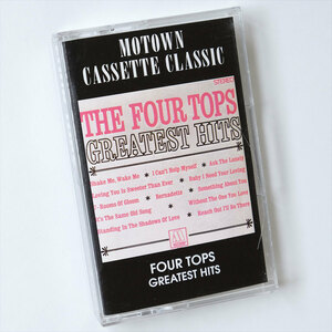 《Motown/モータウン/US版カセットテープ》The Four Tops●Greatest Hits●フォー トップス●ベスト ヒッツ