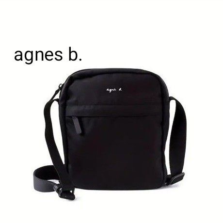 アニエスベーショルダーバッグ アニエスベー ショルダーバッグ agnes b. ブラック ユニセックス 新品未使用