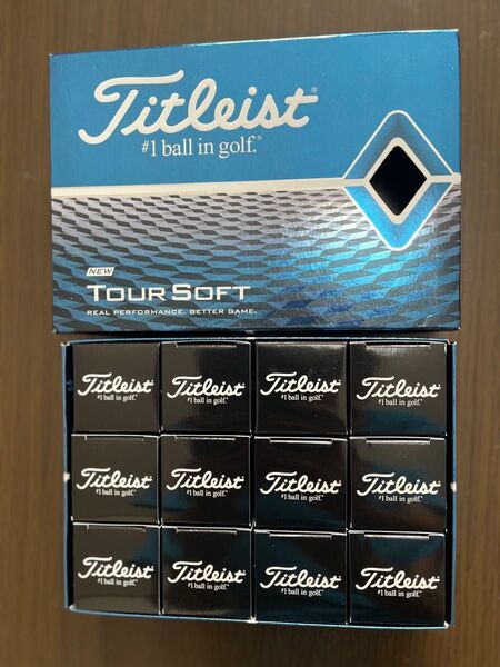 ☆新品☆ ゴルフボール タイトリスト TOUR SOFT 1ダース(12球) ホワイト