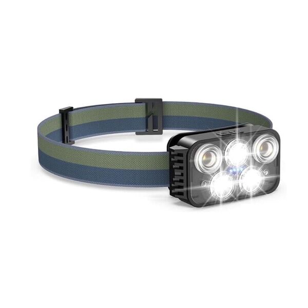 ヘッドライト USB充電式 LED 登山 キャンプ 釣り アウトドア 災害 高輝度 ヘッドランプ 防災