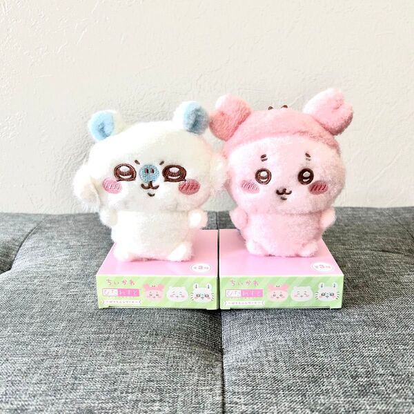 ちいかわ ぴたれすと ぽてもふシリーズ モモンガ 古本屋 カニちゃん 未使用 2点