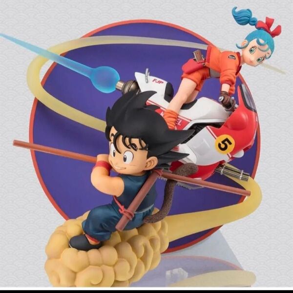 新品 フィギュアーツZERO 孫悟空&ブルマ ドラゴンボール