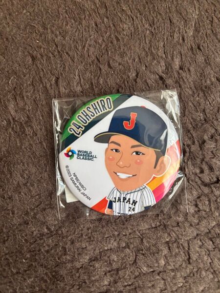 大城卓三 缶バッジ WBC 侍ジャパン