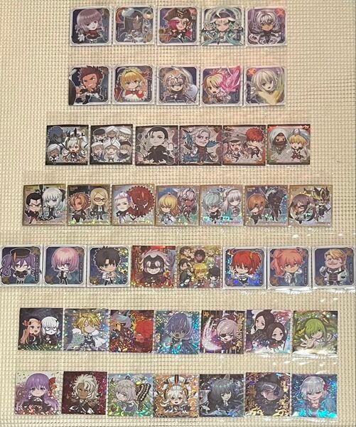 FGO☆Fate Grand Order☆シールウエハース☆全45種類フルコンプセット☆新品未使用内袋未開封☆コンプ
