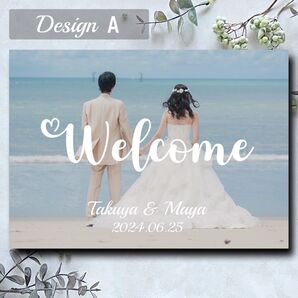 結婚式 ウェルカムボード A