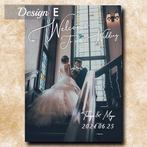 結婚式 披露宴 ウェルカムボードE