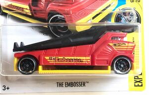 ラスト The Embosser Transporter ザ エンボッサー トランスポーター 積車 2017 Bryan Benedict ブライアン ベネディクト 1st カラー Red