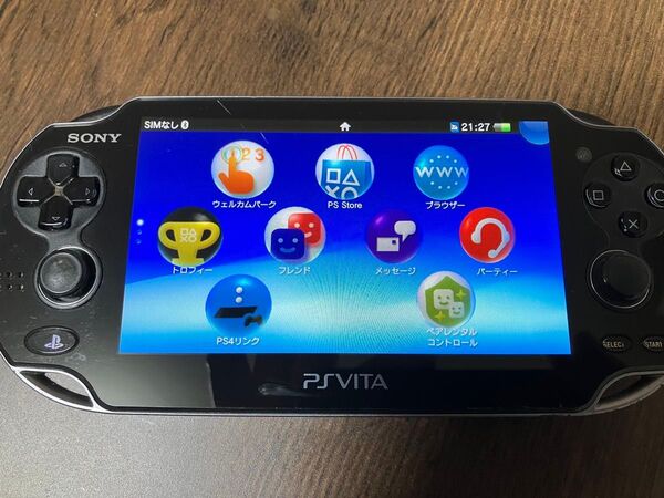 SONY PlayStation Vita PCH-1100 ブラック 本体