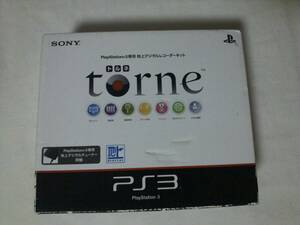 PS3 SONY torne CECH-ZD1 наземный цифровой тюнер комплект рабочее состояние подтверждено часть не использовался 