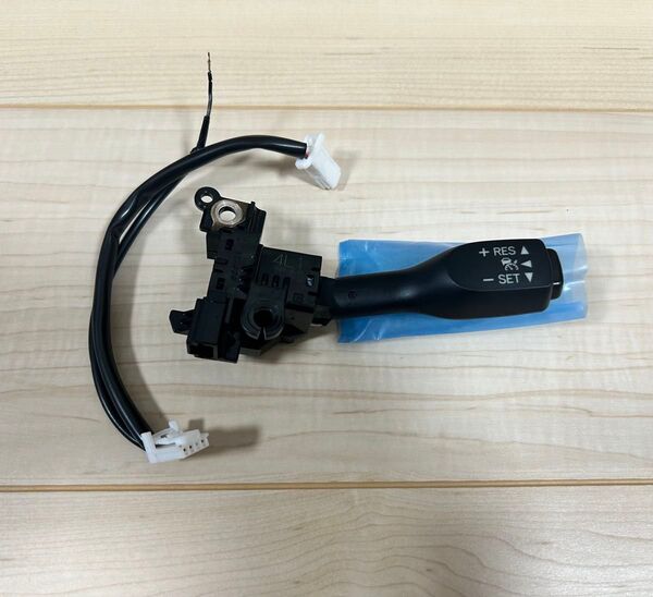 送料無料【美品】光る クルコン★30アルファード ヴェルファイア トヨタ純正レーダークルーズコントロールスイッチ レバー ブルー光