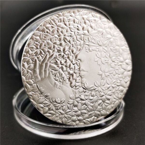 希少 美品 日本国 桜 大型銀貨 コイン 記念メダル コレクションコイン 収蔵品 コインケース入