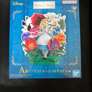 一番くじ フィギュア A賞 アリス シーンフィギュア Disney 白雪姫 ガラスプレート アリエル キャンバスボード