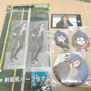 タイムセール 杉下京太郎 WIND BREAKER 1番くじ アクスタ 缶バッジ ラバスト チェキ風カード セット売り