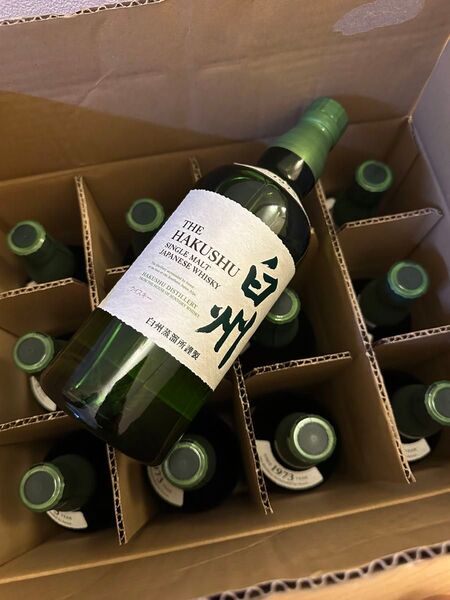 サントリー 白州 シングルモルトウイスキー700ml 12本