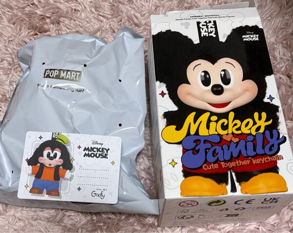 ディズニー POPMART ミッキーファミリー Mickey Family ぬいぐるみ キーホルダー ポップマート グーフィー