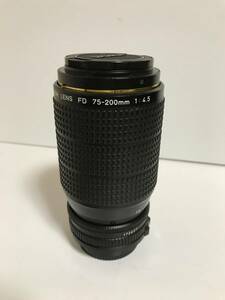 CANON ZOOM FD 75ー300mm f4・5 マクロ　 カビあり