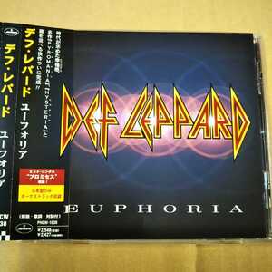 中古CD DEF LEPPARD / デフ・レパード『EUPHORIA』国内盤/帯有り PHCW-1030【1320】