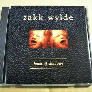 中古CD ZAKK WYLDE / ザック・ワイルド『book of shadows』国内盤/帯無し MVCG-203【1347】