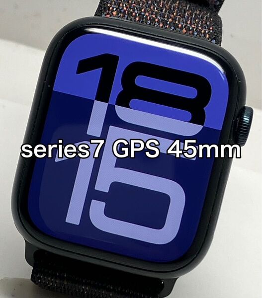 Apple Watch series 7 GPS 45mm ミッドナイト