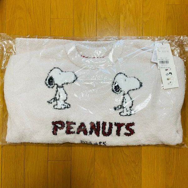 【新品未開封】gelato pique【PEANUTS】総柄ジャガードプルオーバー ジェラートピケ インナー・ルームウェア ピンク