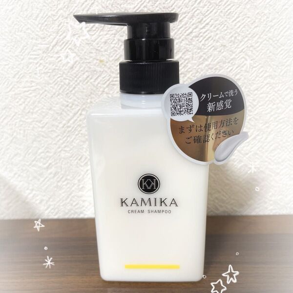 KAMIKA/オールインワンクリームシャンプー400g/ベルガモットジャスミンの香り