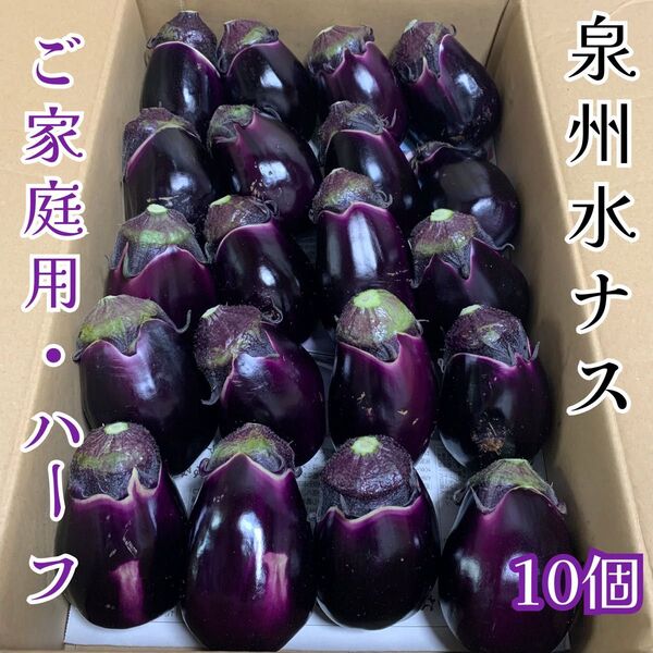 間も無く今季終了!お盆頃まで 泉州水なす 10個入り 約2kg 訳あり品 B ぬか漬けに お取り寄せ ご家庭用 大阪名物 なすび