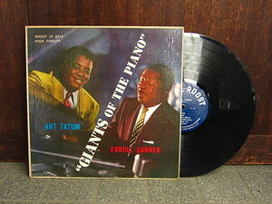 THE ART TATUM/ERROLL GARNER●GIATNS OF THE PIANO ROOST LP 2213●200802t4-rcd-12-jzレコード12インチUS盤米LPジャズ70's