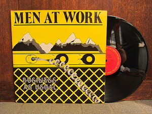 MEN AT WORK●BUSINESS AS USUAL Columbia FC 37978●200807t3-rcd-12-rkレコード12インチUS盤米LPロック82年80's米盤
