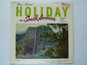 ◎ラテン / ムード■ エマニュエル・ヴァルディ／ EMANUEL VARDI■ YOUR MUSICAL HOLIDAY IN SOUTH AMERICA