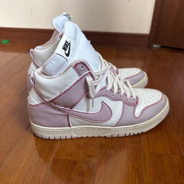 NIKE DUNK HIGH ダンクハイ ホワイトピンク 28cm