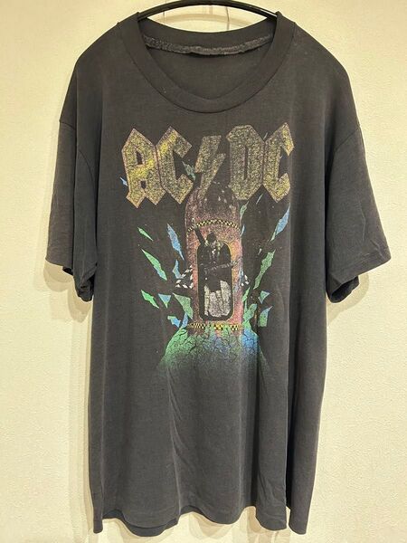 AC/DC ワールドツアー88 Tシャツ ヴィンテージ バンドT 80s 90s アメカジ 古着