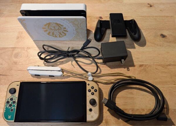 早い者勝ち!Nintendo Switch 有機ELモデル ゼルダの伝説エディション 箱無し