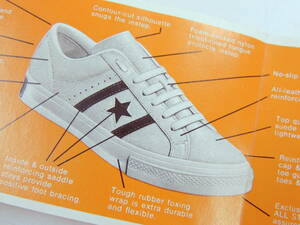 ★ 激レア 70S VINTAGE USA製 チャックテイラー CONVERSE コンバース JACK STAR ジャックスター 紙タグ 70'S ビンテージ フラッシャー