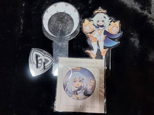 原神 グッズ パイモン アクスタ 缶バッジ アニメイト