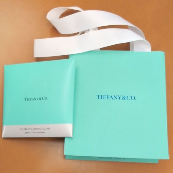 TIFFANY&Co. ショッパー シルバーポリッシングクロス 2点セット