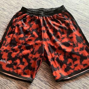 10 美品 Arch アーチ バスケットボール パンツ Sサイズ バスパン 短パン ハーフ 小学生 中学生 キッズ スポーツ