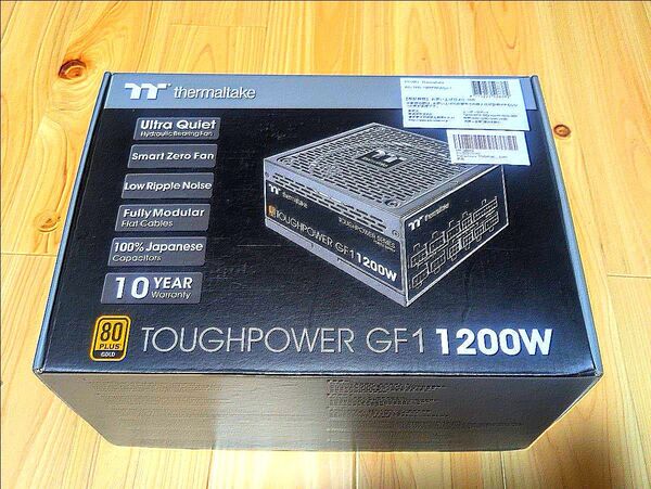 Thermaltake TOUGHPOWER GF1 1200W 電源ユニット