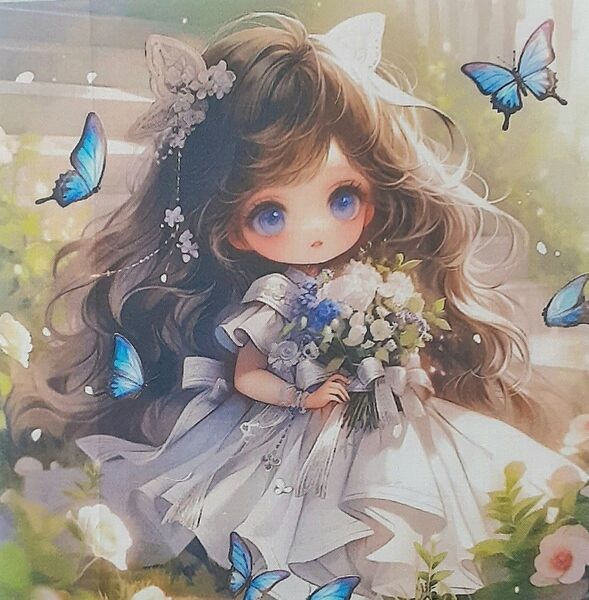 28◆パネル生地20枚セット◆女の子