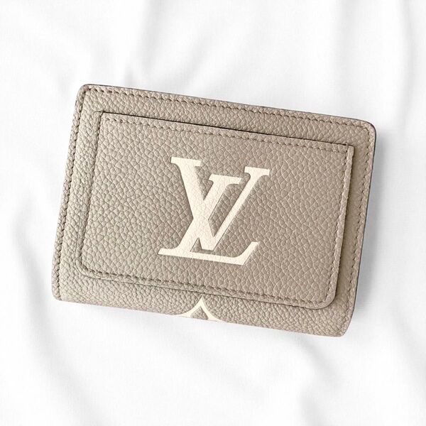 現行モデル 美品 ルイヴィトン ポルトフォイユ クレア モノグラム アンプラント LOUIS VUITTON