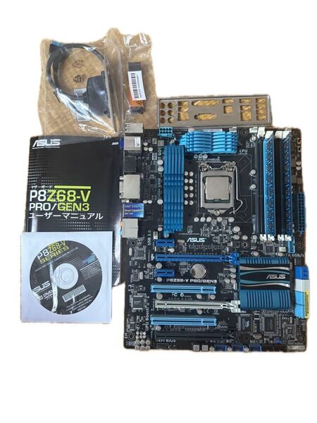 AUSU P8Z68-V PRO/GEN3 CPU i7 2700k メモリ8GB付