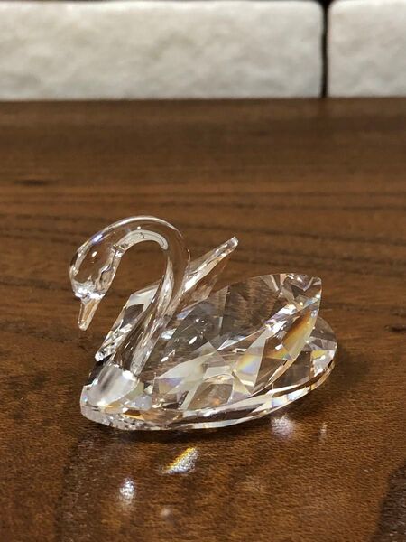 SWAROVSKI スワロフスキー クリスタル スワン (S)置物 インテリア