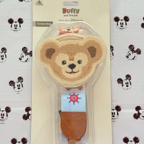 香港ディズニー ダッフィー カメラストラップ